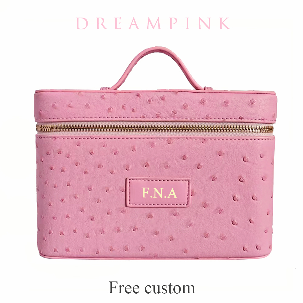 Xl Luxury Bags - حقيبة مكياج فاخرة للنساء بتصميم جلد