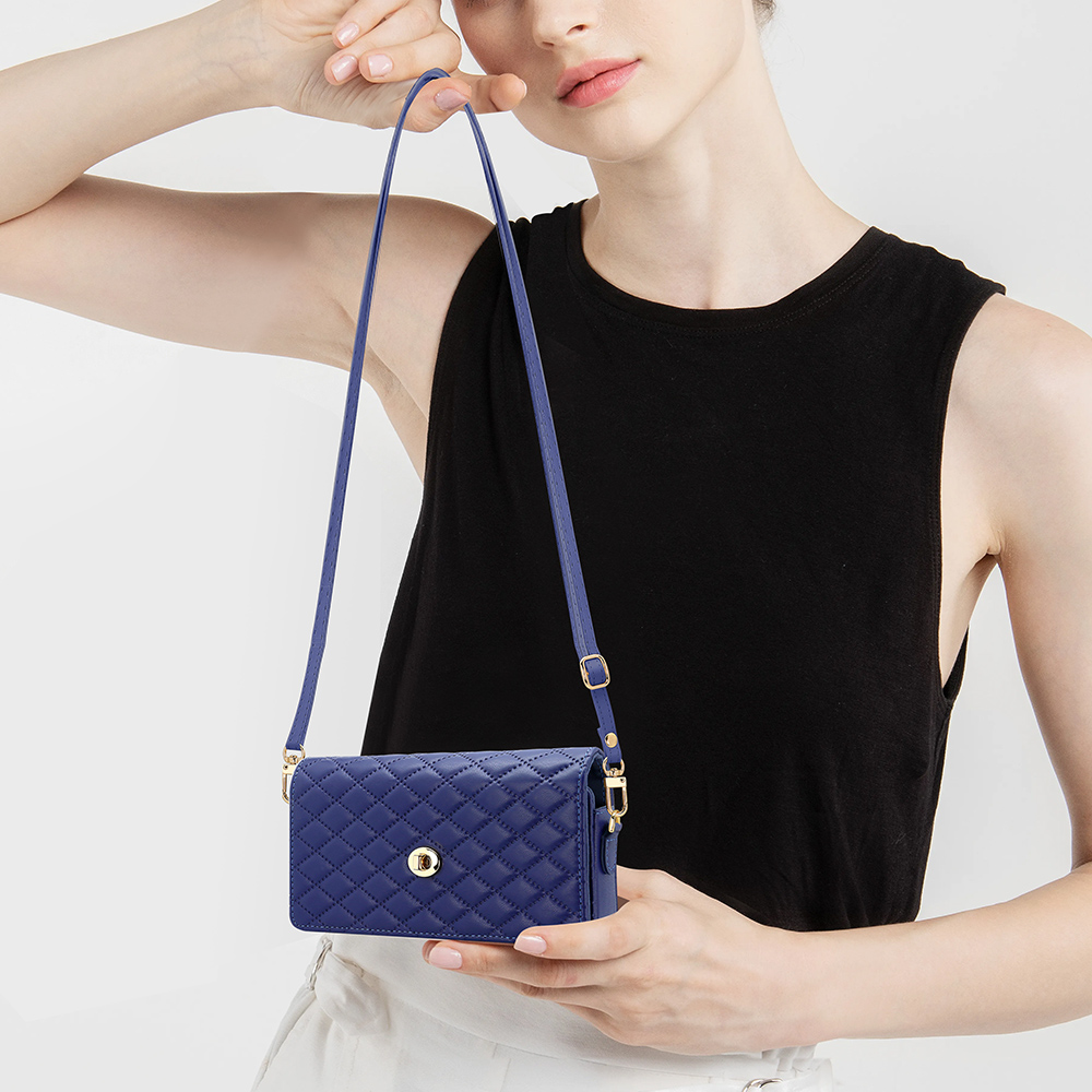 Luxury Bags In - حقيبة محفظة للهاتف المحمول بحزام كروس