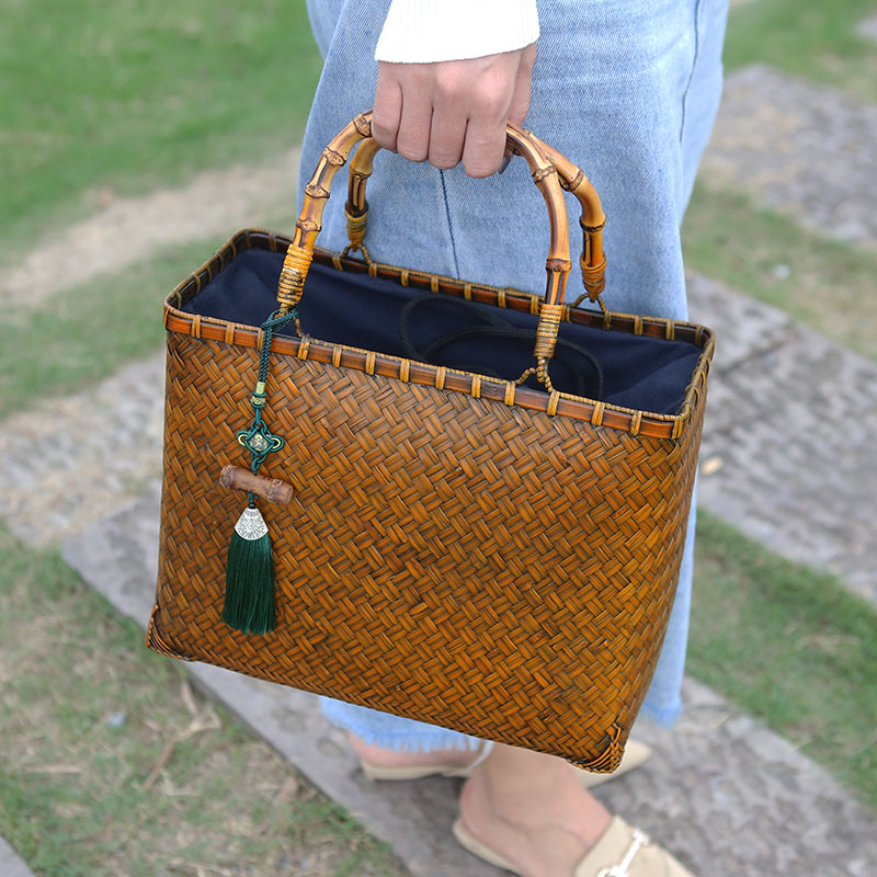 Luxury Bags England - حقيبة يد كلاسيكية حقائب القش النسائية
