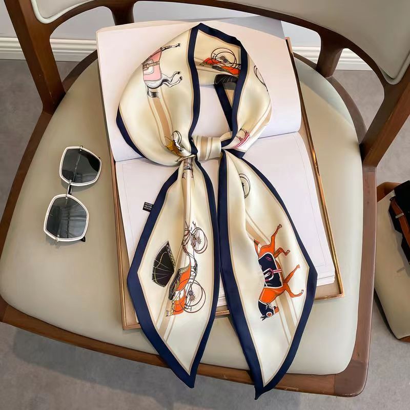 Luxury Bags Designer - الفاخرة تصميم الحرير نحيل أغطية الرأس