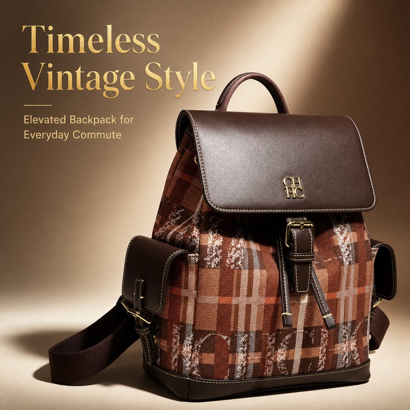 Luxury Bags In - حقيبة ظهر عصرية متعددة الاستخدامات من