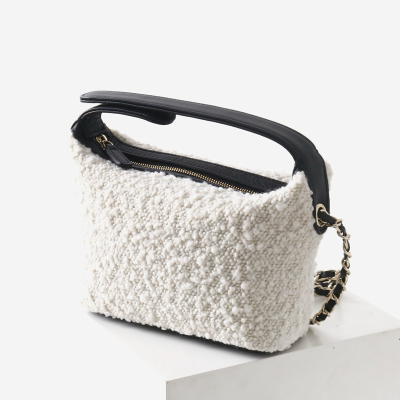 Luxury Bags Designer - حقائب هوبوس صغيرة كلاسيكية من الجلد