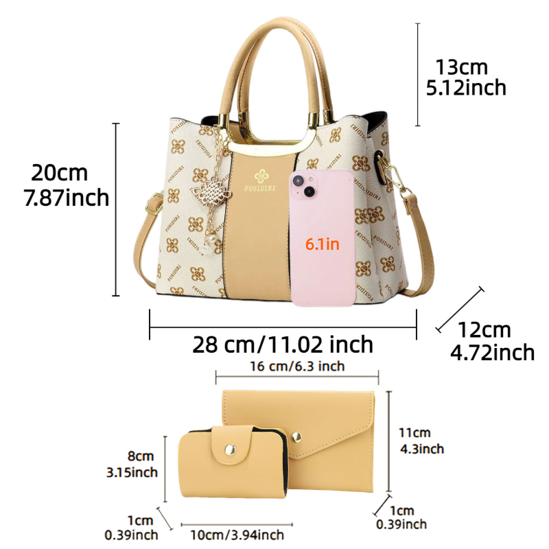 حقائب يد فاخرة مطبوعة للنساء،  - مراجعة Luxury Bags In وسعره