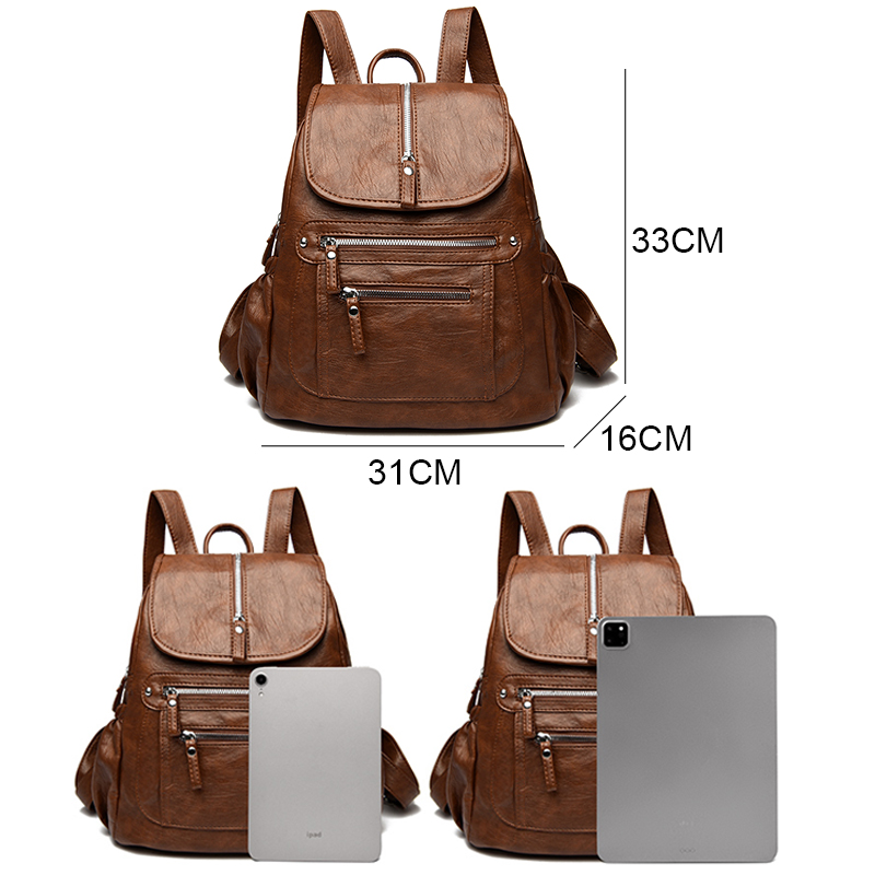 حقيبة ظهر من الجلد الأصلي للنس - مراجعة Xl Luxury Bags وسعره