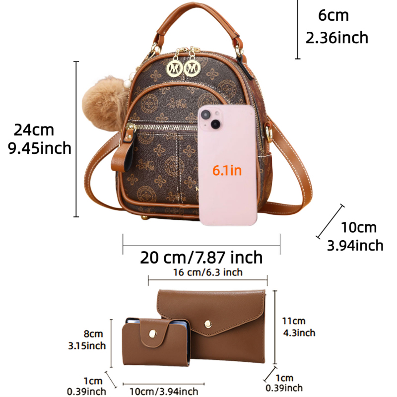مجموعة حقائب نسائية من 3 قطع،  - مراجعة Luxury Bags In وسعره