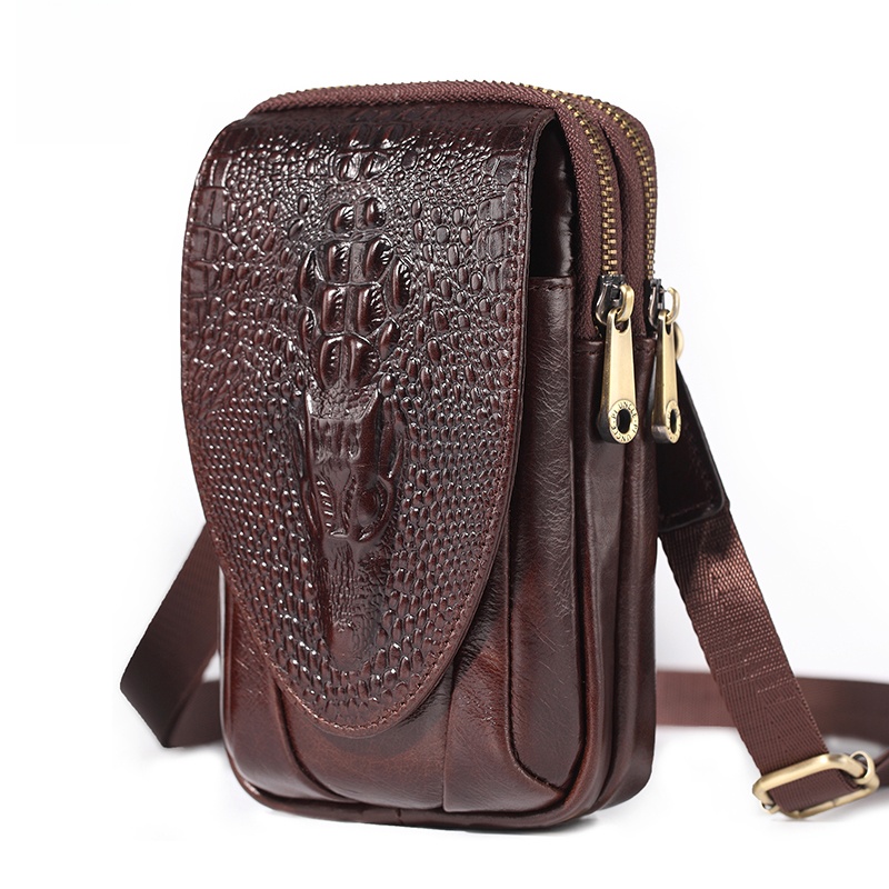حقيبة هاتف محمول جلدية صغيرة م - مراجعة Belt Bag Leather Wide وسعره