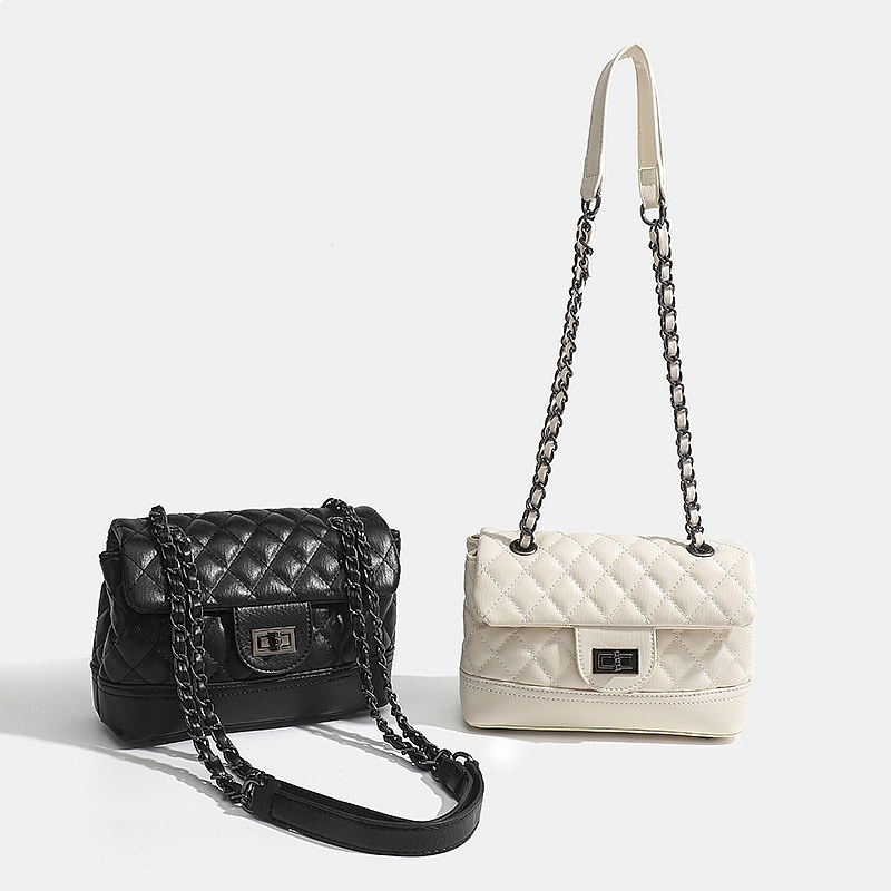 حقيبة كتف صغيرة عصرية للنساء ل - مراجعة Chain Crossbody Quilted وسعره