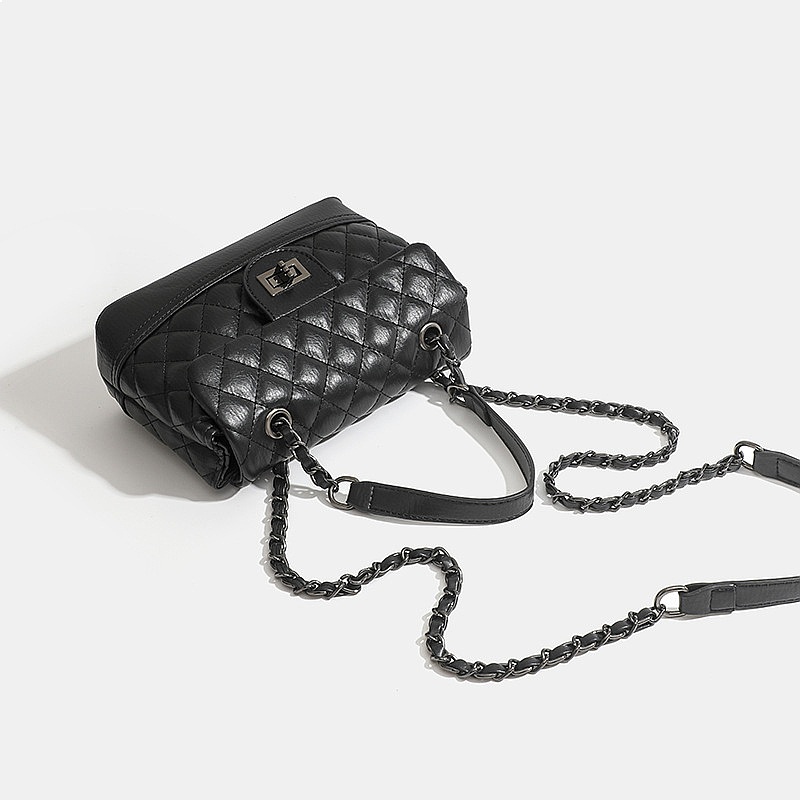 حقيبة كتف صغيرة عصرية للنساء ل - مراجعة Chain Crossbody Quilted وسعره
