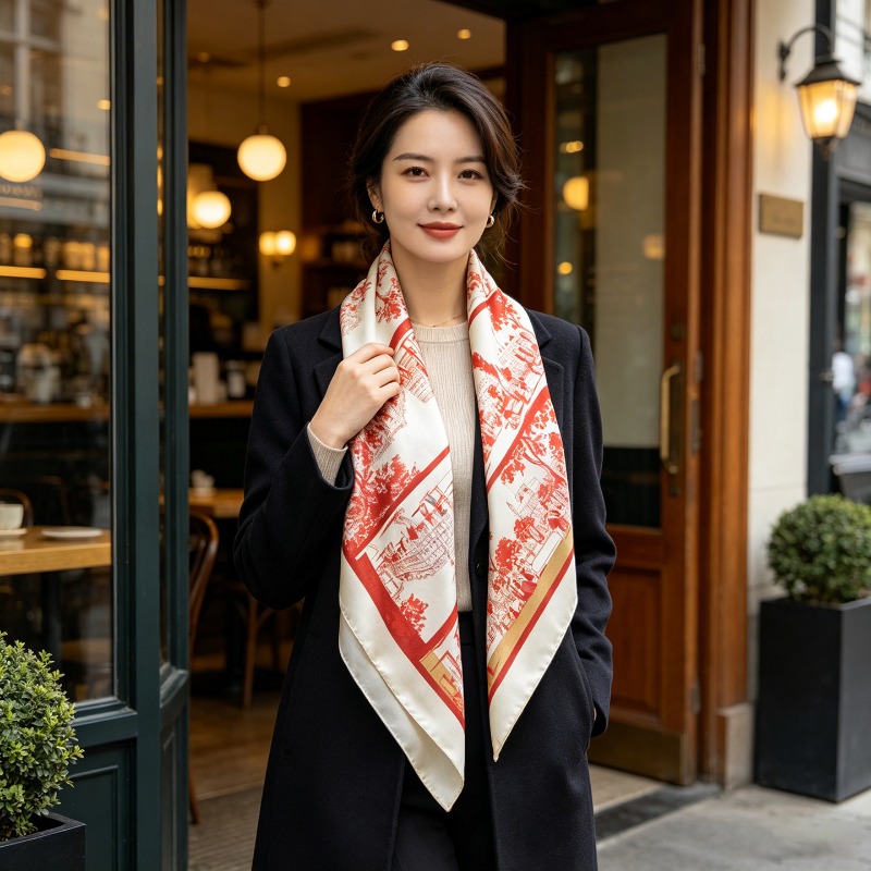 وشاح مربع فاخر من حرير التوت ا - مراجعة Shoulder Bag Slouchy وسعره