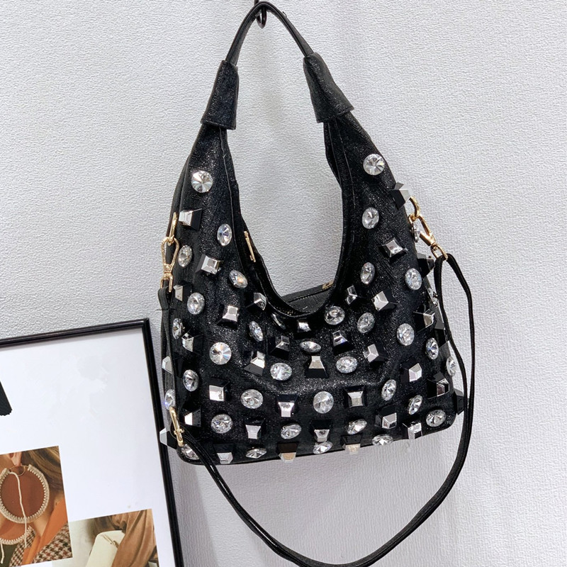 حقيبة يد نسائية جديدة مرصعة با - مراجعة Luxury Bags England وسعره