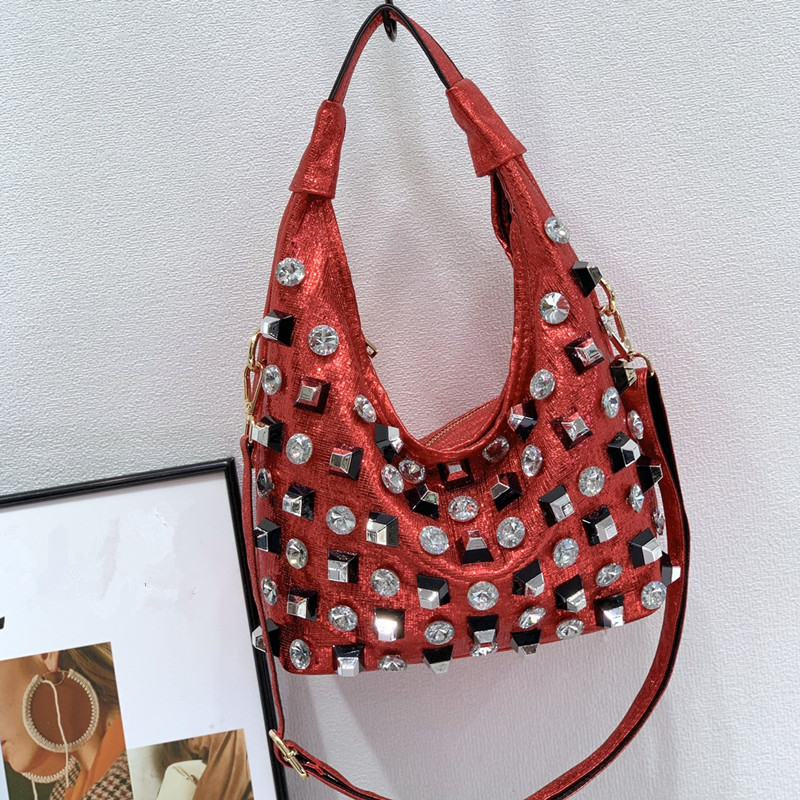 حقيبة يد نسائية جديدة مرصعة با - مراجعة Luxury Bags England وسعره