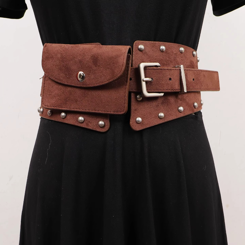 أزياء نمط الجلد المدبوغ بولي L - مراجعة Belt Bag Leather Wide وسعره