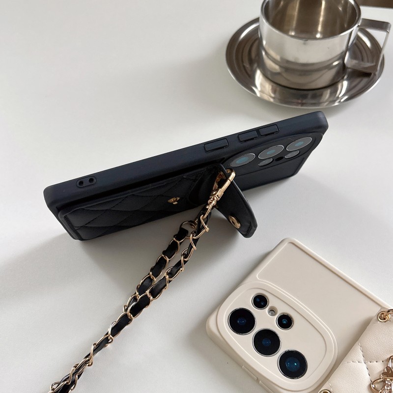 حافظة محفظة مبطنة لهواتف سامسو - مراجعة Chain Crossbody Quilted وسعره