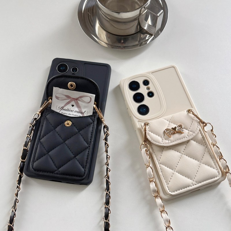 حافظة محفظة مبطنة لهواتف سامسو - مراجعة Chain Crossbody Quilted وسعره