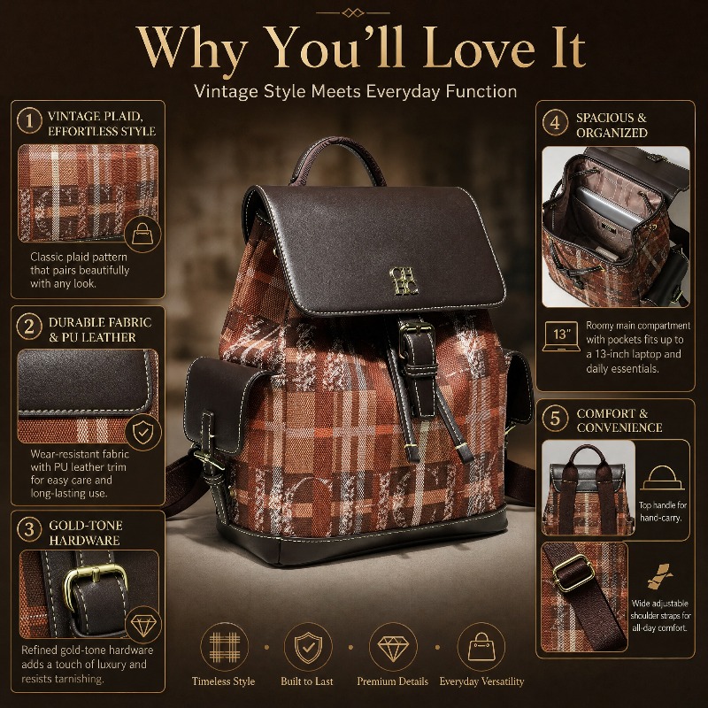 حقيبة ظهر عصرية متعددة الاستخد - مراجعة Luxury Bags In وسعره